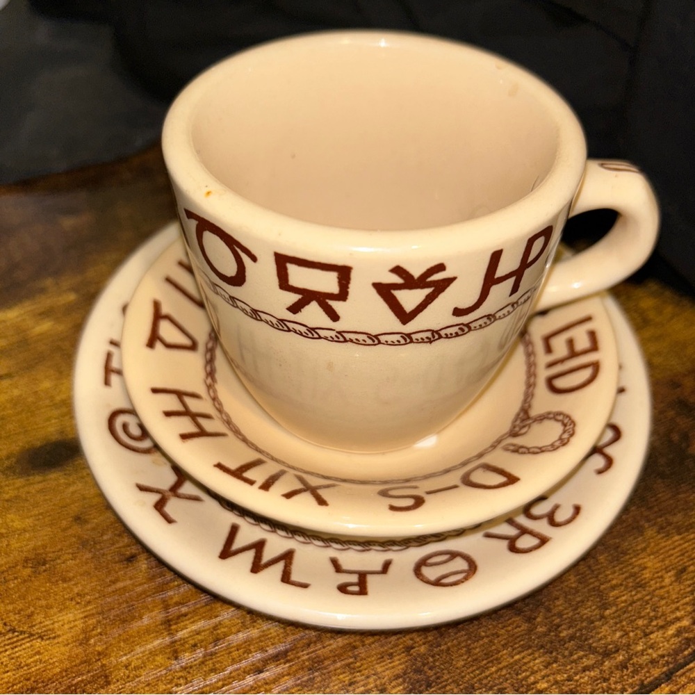 Vintage Wallace China set Yellowstone